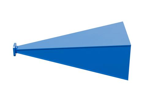 WR-42 Waveguide Standard Gain Horn Antenna Operating From 18 GHz to 26.5 GHz With a Nominal 25 dBi Gain With UG-597/U Square Cover Flange