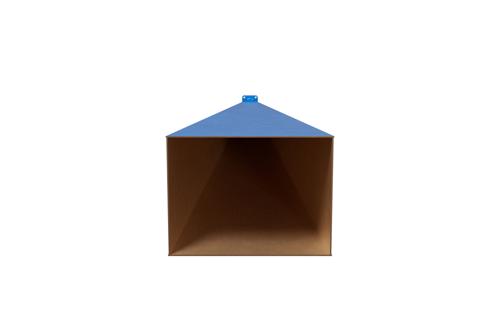 WR-42 Waveguide Standard Gain Horn Antenna Operating From 18 GHz to 26.5 GHz With a Nominal 30 dBi Gain With UG-597/U Square Cover Flange