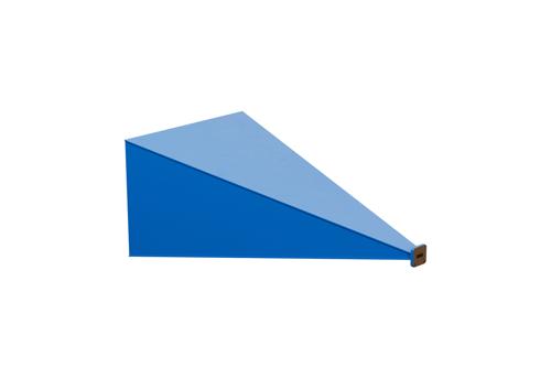 WR-42 Waveguide Standard Gain Horn Antenna Operating From 18 GHz to 26.5 GHz With a Nominal 30 dBi Gain With UG-597/U Square Cover Flange
