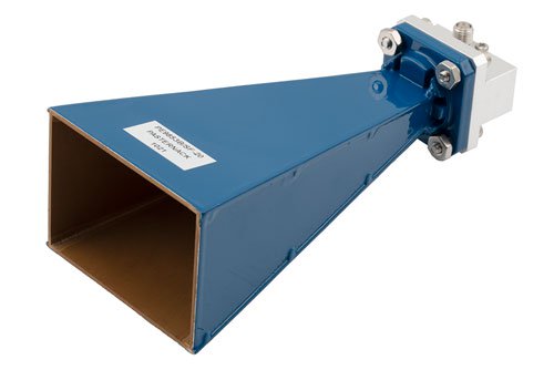 WR-51 Standard Gain Horn Antenna Operating From 15 GHz to 22 GHz, 20 dBi Nominal Gain, SMA Female Input Connector, ProLine