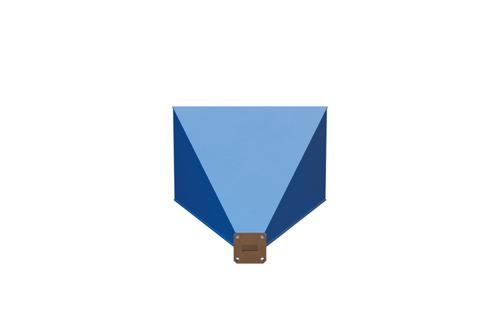 WR-62 Waveguide Standard Gain Horn Antenna Operating From 12.4 GHz to 18 GHz With a Nominal 25 dBi Gain With UG-1665/U Square Cover Flange