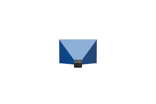 WR-62 Waveguide Standard Gain Horn Antenna Operating from 12.4 GHz to 18 GHz with a Nominal 25 dB Gain SMA Female Input
