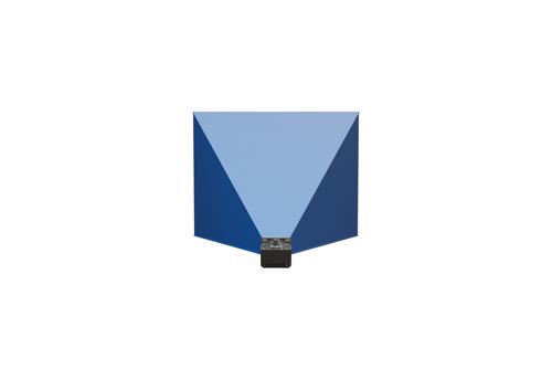 WR-62 Waveguide Standard Gain Horn Antenna Operating from 12.4 GHz to 18 GHz with a Nominal 30 dB Gain SMA Female Input