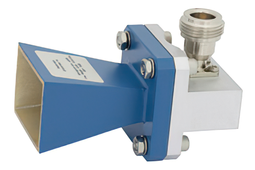 WR-75 Waveguide Standard Gain Horn Antenna Operating From 10 GHz to 15 GHz With a Nominal 10 dB Gain N Female Input