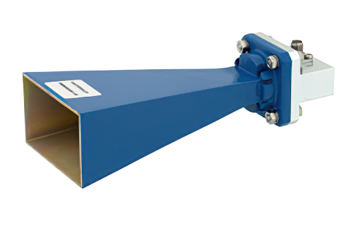 WR-75 Waveguide Standard Gain Horn Antenna Operating From 10 GHz to 15 GHz With a Nominal 15 dB Gain SMA Female Input