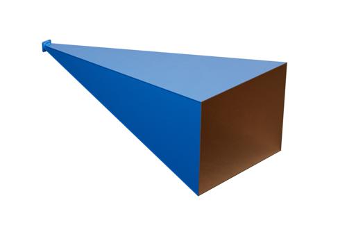 WR-90 Waveguide Standard Gain Horn Antenna Operating from 8.4 GHz to 12.4 GHz with a Nominal 30 dBi Gain with UG-135/U Square Cover Flange