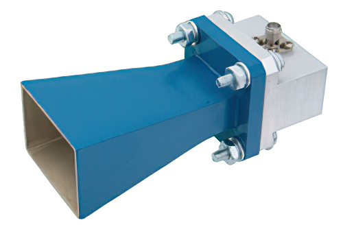 WR-102 Waveguide Standard Gain Horn Antenna Operating from 7 GHz to 11 GHz with a Nominal 10 dB Gain SMA Female Input