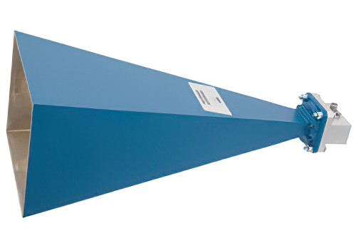 WR-102 Waveguide Standard Gain Horn Antenna Operating From 7 GHz to 11 GHz With a Nominal 20 dB Gain SMA Female Input