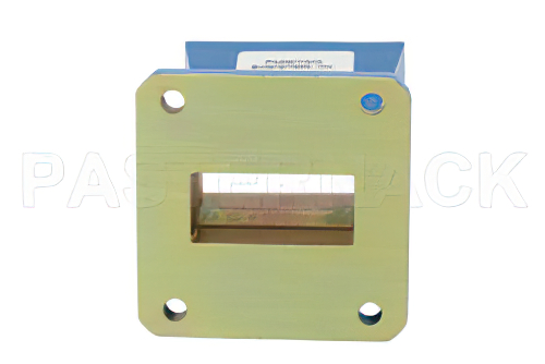 WR-112 Waveguide Standard Gain Horn Antenna Operating from 7.05 GHz to 10 GHz with a Nominal 10 dBi Gain with Square Cover Flange
