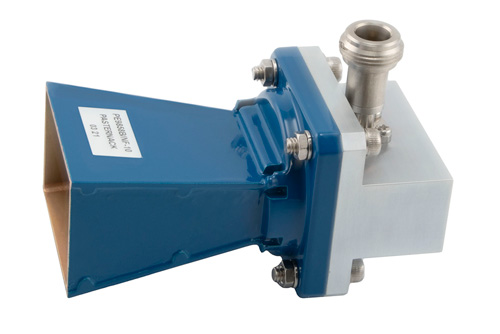 WR-112 Waveguide Standard Gain Horn Antenna Operating from 7.05 GHz to 10 GHz with a Nominal 10 dB Gain N Female Input