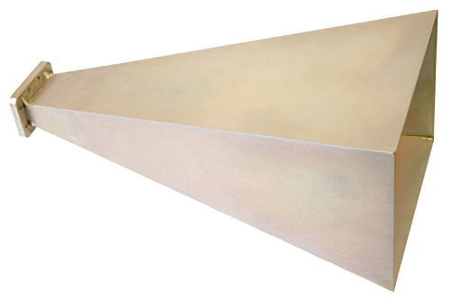 WR-137 Waveguide Standard Gain Horn Antenna Operating From 5.85 GHz to 8.2 GHz With a Nominal 20 dBi Gain With CMR-137 Flange
