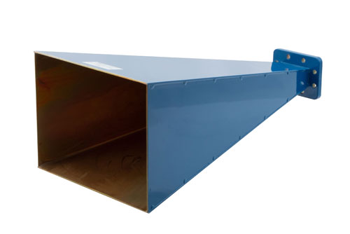 WR-137 Waveguide Standard Gain Horn Antenna Operating From 5.85 GHz to 8.2 GHz With a Nominal 20 dBi Gain With CPRG Flange