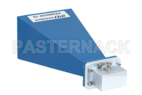 WR-159 Waveguide Standard Gain Horn Antenna Operating From 4.9 GHz to 7.05 GHz With a Nominal 15 dB Gain SMA Female Input
