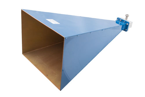 WR-159 Standard Gain Horn Antenna Operating From 4.9 GHz to 7.05 GHz, 20 dBi Nominal Gain, Type N Female Input Connector, ProLine