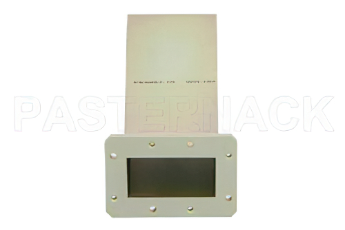 WR-187 Waveguide Standard Gain Horn Antenna Operating From 3.95 GHz to 5.85 GHz With a Nominal 10 dBi Gain With CMR-187 Flange