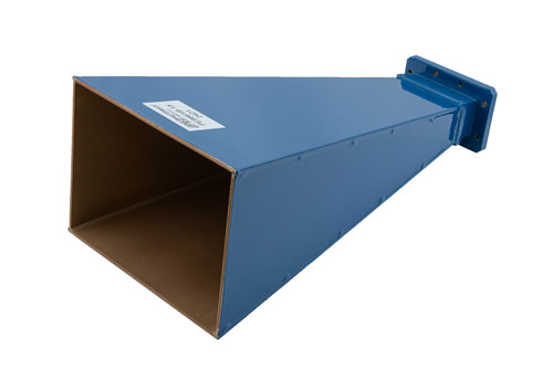 WR-187 Standard Gain Horn Antenna Operating From 3.95 GHz to 5.85 GHz, 15 dBi Nominal Gain, CMR-187 Flange, ProLine