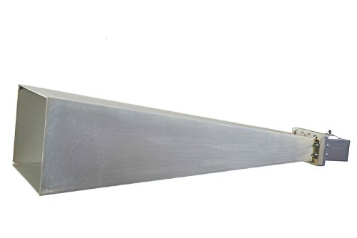 WR-284 Waveguide Standard Gain Horn Antenna Operating From 2.6 GHz to 3.95 GHz With a Nominal 15 dB Gain SMA Female Input