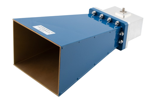 WR-284 Waveguide Standard Gain Horn Antenna Operating from 2.6 GHz to 3.95 GHz with a Nominal 10 dB Gain SMA Female Input