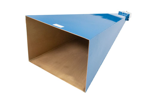 WR-284 Waveguide Standard Gain Horn Antenna Operating from 2.6 GHz to 3.95 GHz with a Nominal 20 dB Gain SMA Female Input