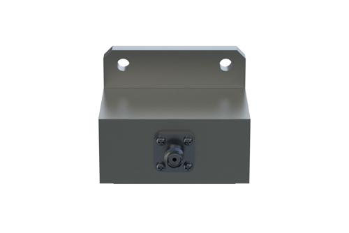 WR-112 Square Type Flange to End Launch SMA Female Waveguide to Coax Adapter Operating from 7.05 GHz to 10 GHz