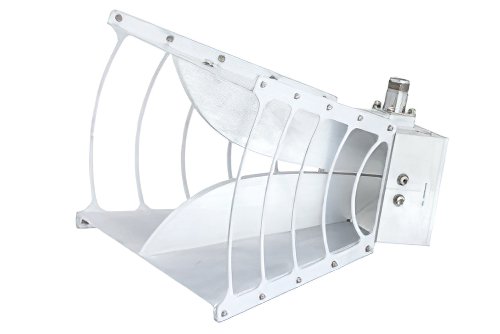 Broadband Gain Horn Antenna Operating From 1 GHz to 18 GHz With a Nominal 11 dB Gain With N Female Input Connector