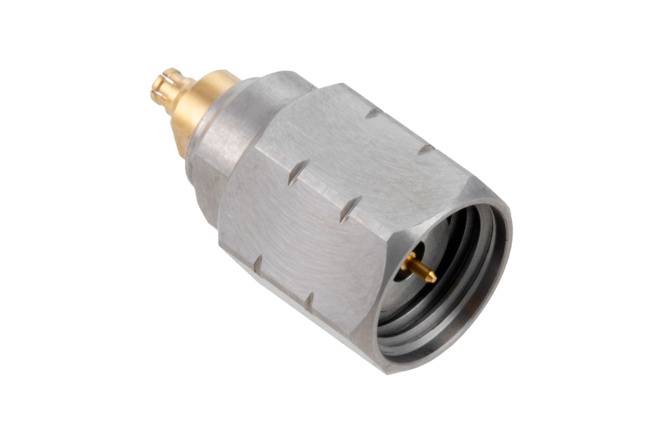 SMPS Female to 1.85mm Male Adapter, 67 GHz, 50 Ohm