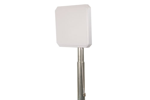 902 to 928 MHz RFID Flat Panel Antenna, RHCP, 9 dBi, White ABS, N Female, IP54