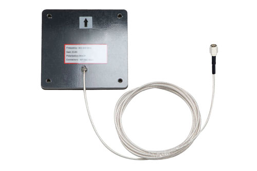 902 to 928 MHz, RFID Flat Panel Antenna, 0 dBi Gain SMA Male, EVA Radome, RHCP