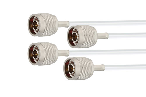 WiFi 6e, 2400-2500/5150-7250 MHz 6 / 6 dBi, 4x4 MIMO Panel, N-Male