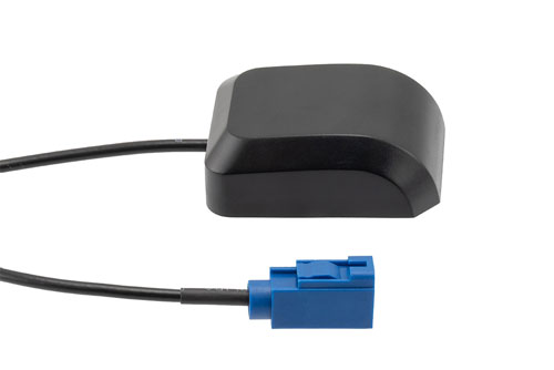 31.5 dBi Active GPS Magnet Mount Antenna RHCP 1575 MHz, RG174 FAKRA-C IP66