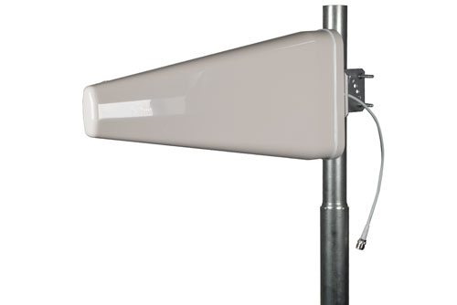 10-10.5-11 dBi Log Periodic Antenna 790-960 MHz, 1.71-2.17 GHz, 2.3-2.7 GHz, N Type Female, V-pol, 1.7:1 Max VSWR