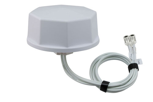 2400-2500, 5150-7125 MHz Wi-Fi 6E Omni MIMO Antenna, 4 dBi Gain, 4 N Type Female Connectors