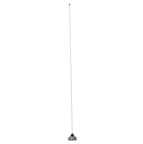 136 to 174 MHz Omni Antenna 2.5 dBi Gain, NMO Connector, Stainless Steel