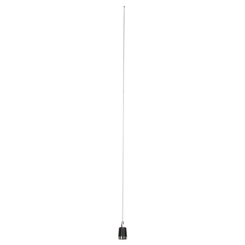 136 to 174 MHz Omni Antenna 4.5 dBi Gain, NMO Connector, Stainless Steel