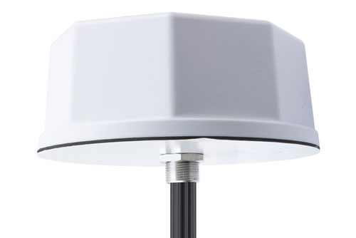 5-in-1 Cellular, GPS Combination IoT Antenna FAKRA Jack ABS Radome White IP69K