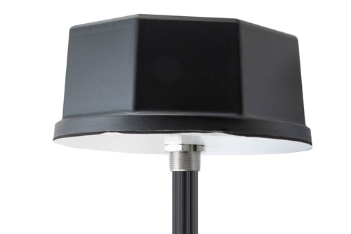 10-in-1 Cellular, Wi-Fi, GPS Combination IoT Antenna FAKRA Jack ABS Radome Black IP69K