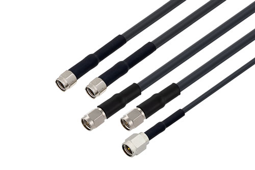 2 Cellular, 2 Wi-Fi, 1 GPS Combination Antenna 2 SMA, 2 RP SMA, 1 SMA Connector Black