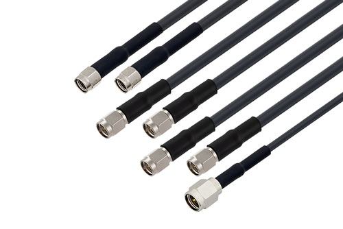 4 Cellular, 2 Wi-Fi, 1 GPS Combination Antenna 4 SMA, 2 RP SMA, 1 SMA Connector White