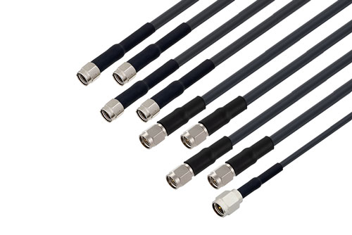 4 Cellular, 4 Wi-Fi, 1 GPS Combination Antenna 4 SMA, 4 RP SMA, 1 SMA Connector Black