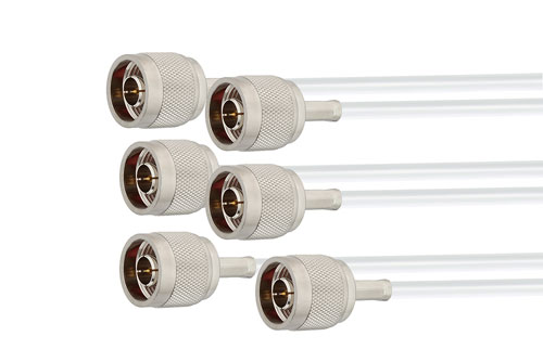 WiFi 6e, 2400-2500/5150-7250 MHz 6/6 dBi, 6x6 MIMO Omni, N-Male