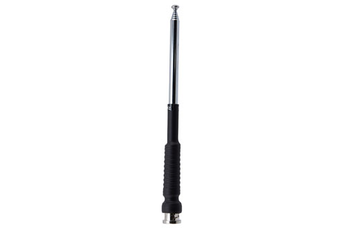 136-174 MHz Telescopic Antenna, 2.5 dBi gain, BNC Male Connector, Vertical Polarization