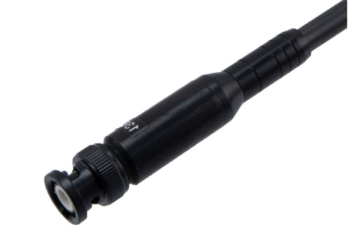 136-174 MHz Telescopic Antenna, 2 dBi gain, BNC Male Connector, Vertical Polarization