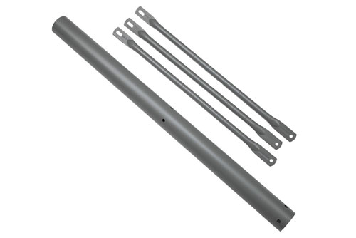 Non-Penetrating Antenna Flat Roof Mount 34-inch Pole Only