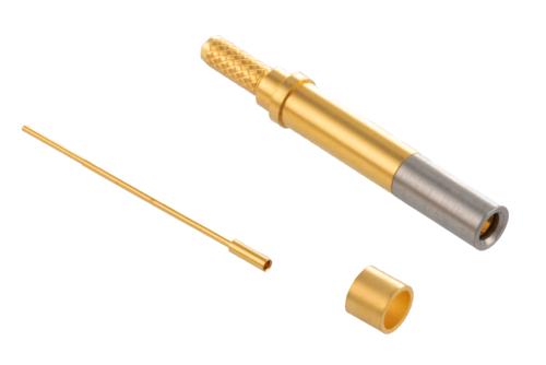 M39029 Socket Size 16 D38999 Contact (M39029/77-429) for RG178 Cable, 700 MHz Max Frequency