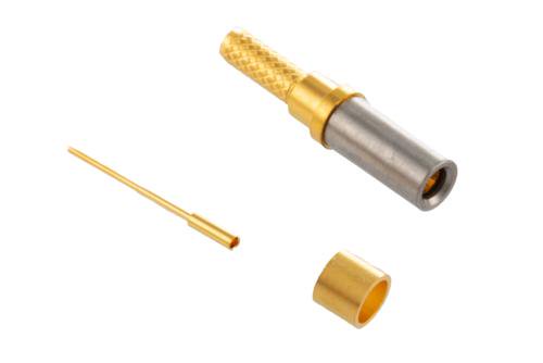 M39029 Socket Size 16 D38999 Contact (M39029/78-433) for RG178 Cable, 700 MHz Max Frequency