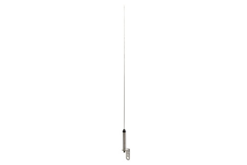 156 to 163 MHz, Omni Marine Antenna, 3.5 dBi, UHF Female (SO239) Connector, White, Stainless Steel Radome, Vertical Polarization