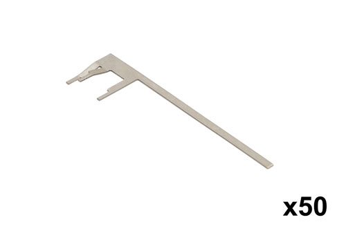 2400-2500 MHz, 2 dBi, Stamped Metal AP/Router Embedded Antenna-50 Pack