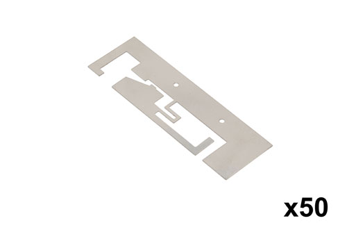 2400-2500 / 4900-5825 MHz, 3.5/5 dBi, Stamped Metal AP/Router Embedded Antenna-50 Pack