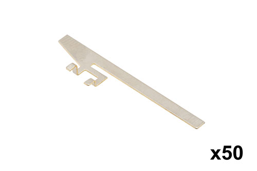 2400-2500/ 5150-5825 MHz, 2/3 dBi, Stamped Metal AP/Router Embedded Antenna-50 Pack