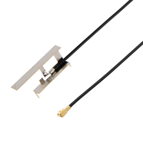 2400-2500 MHz, 3.67 dBi, Stamped Metal AP/Router Embedded Antenna With IPEX Connector-50 Pack